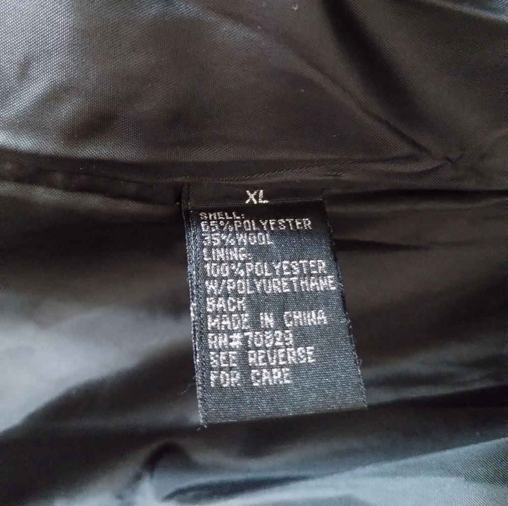 Houndstooth Coat Size XL NWOT - Picture 4 of 10